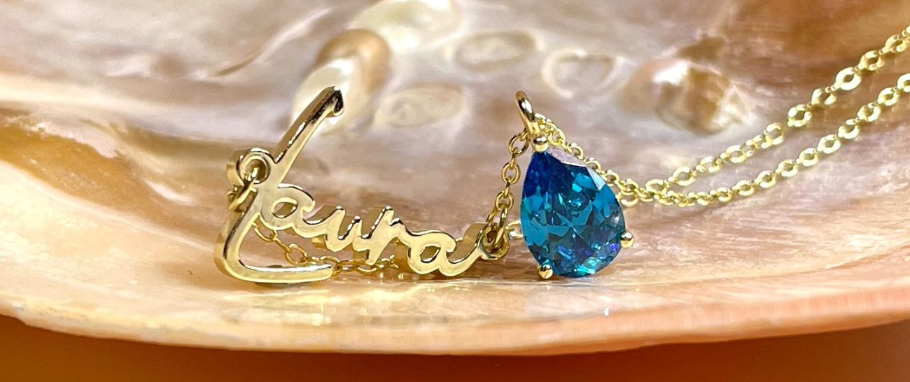 birthstone necklace