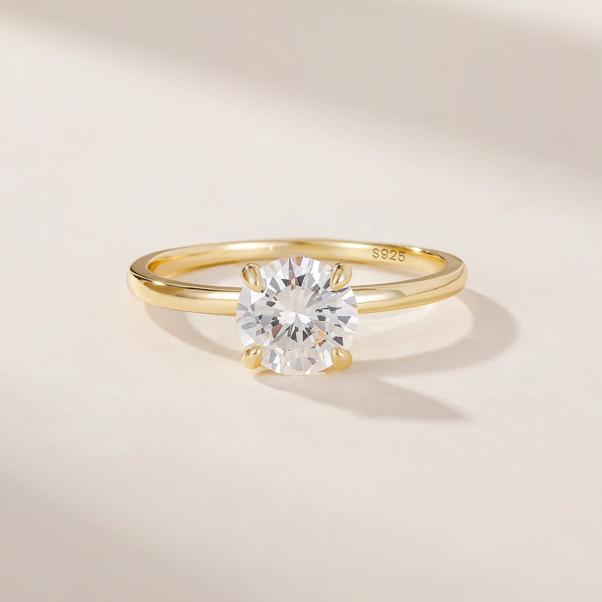 solitaire ring, silver cubic zirconia ring, cubic zirconia engagement ring, cubic zirconia wedding rings, 2ct wedding ring, cheap wedding ring under $50, silver round ring, round cut ring