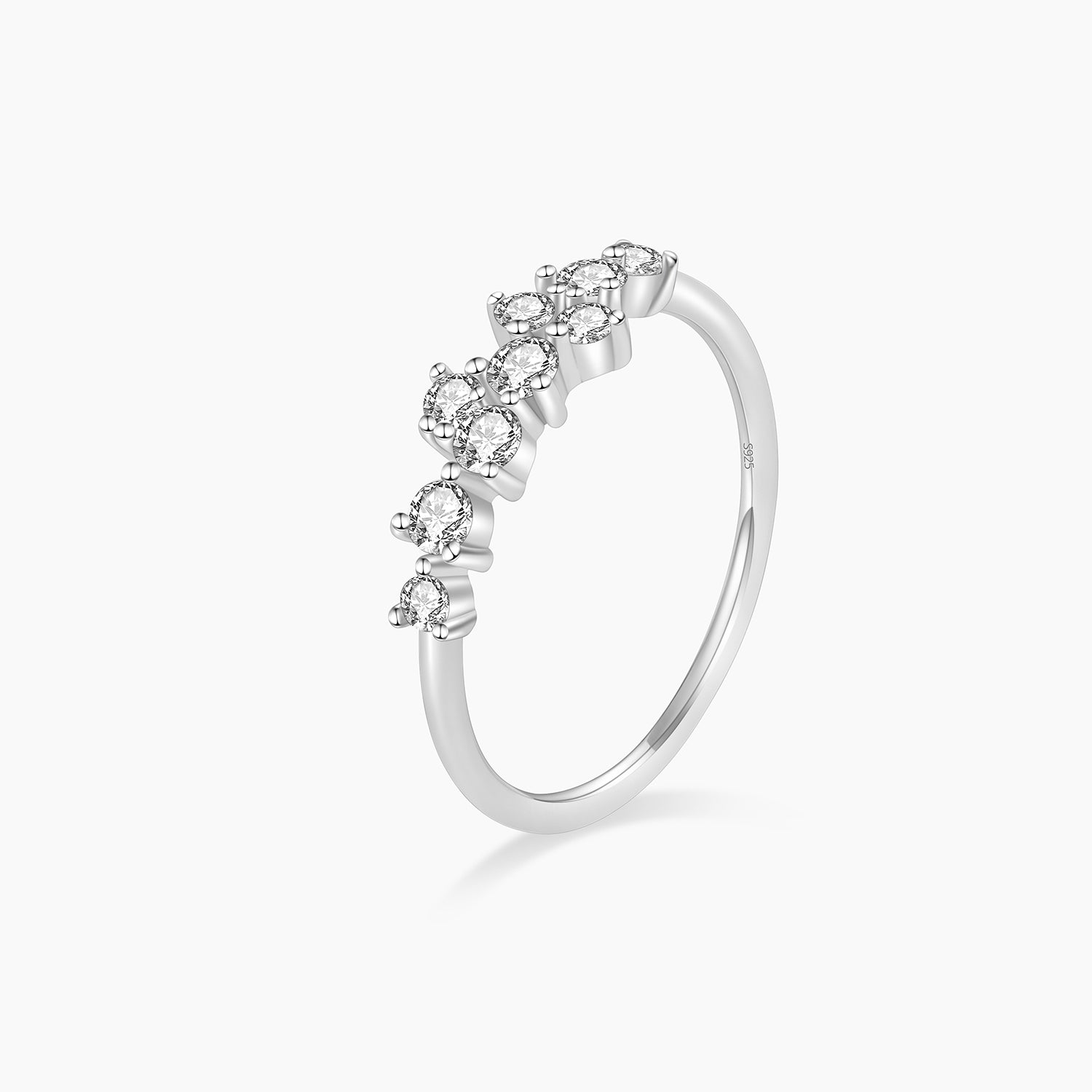 eternity rings for women, s925 wedding rings, stunning cz ring, dainty ring for women, minimalist engagement ring, minimalist wedding rings