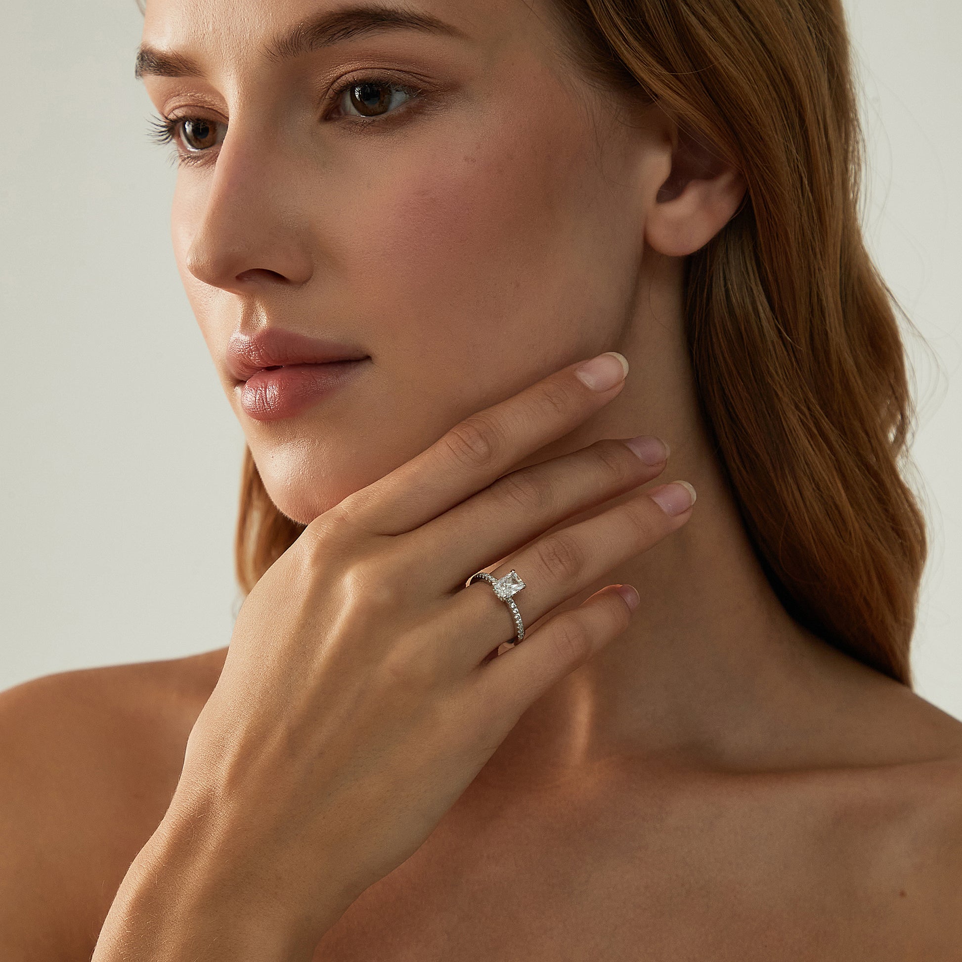 radiant cut ring, sterling silver rings for women, affordable wedding rings, cubic zirconia ring, 1ct ring, sterling silver cubic zirconia rings, travel ring, cheap rings, inexpensive promise ring, cz engagement rings, travel ring, silver engagement rings