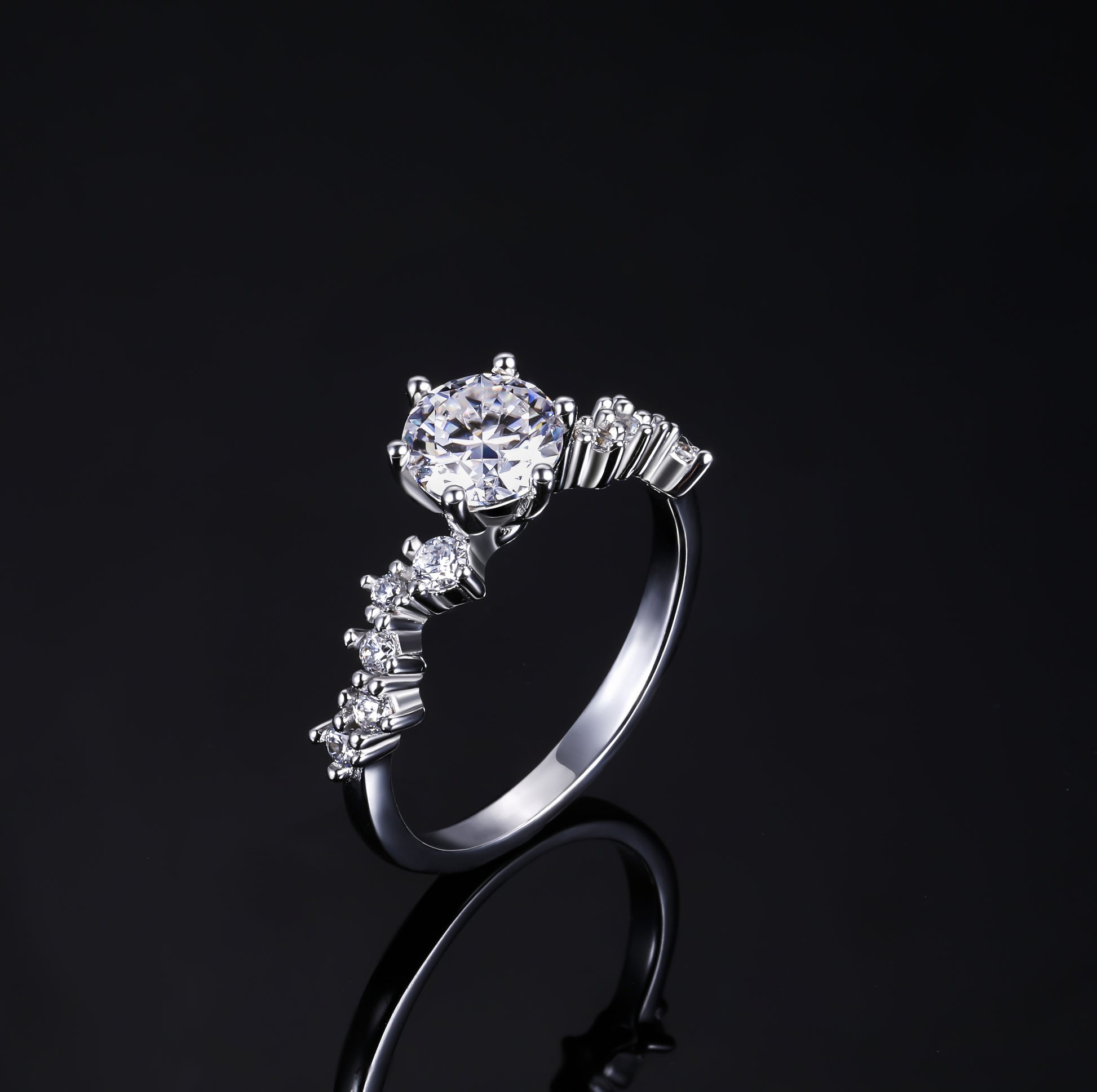 moissanite engagement rings, moissanite wedding rings, affordable moissanite engagement rings, 1ct moissanite rings, moissanite promise ring