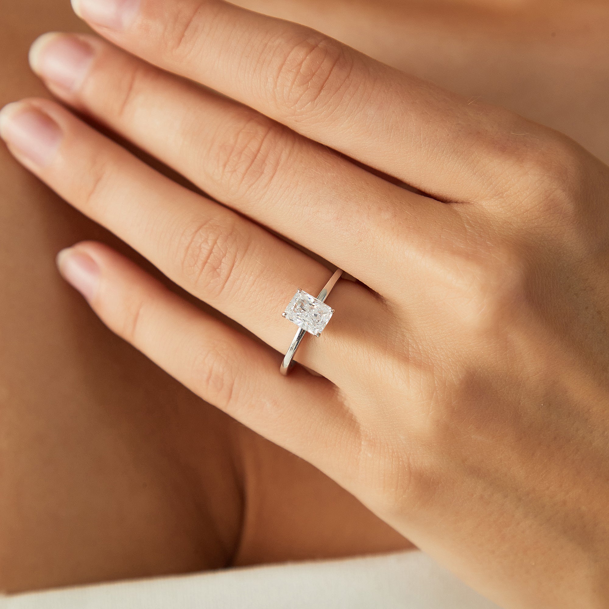 radiant cut engagement rings, radiant cut, radiant diamond, radiant cut diamond ring, radiant cut ring, radiant diamond ring, 1 carat radiant cut diamond ring, cubic zirconia engagement rings, cubic zirconia wedding rings, silver engagement rings