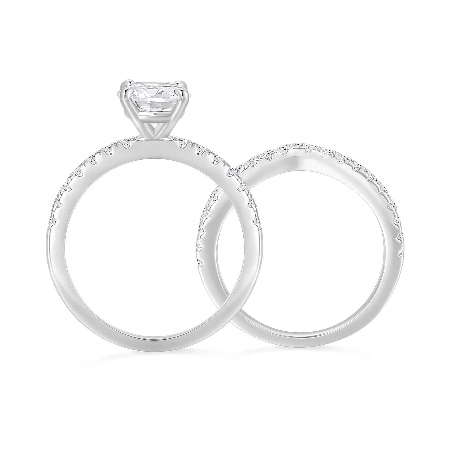 gold wedding band sets, fake bridal set rings, round engagement rings, travel wedding ring sets, cubic zirconia ring sets, cheap wedding ring sets, silver wedding rings for women, stackable ring, wedding ring sets his and hers