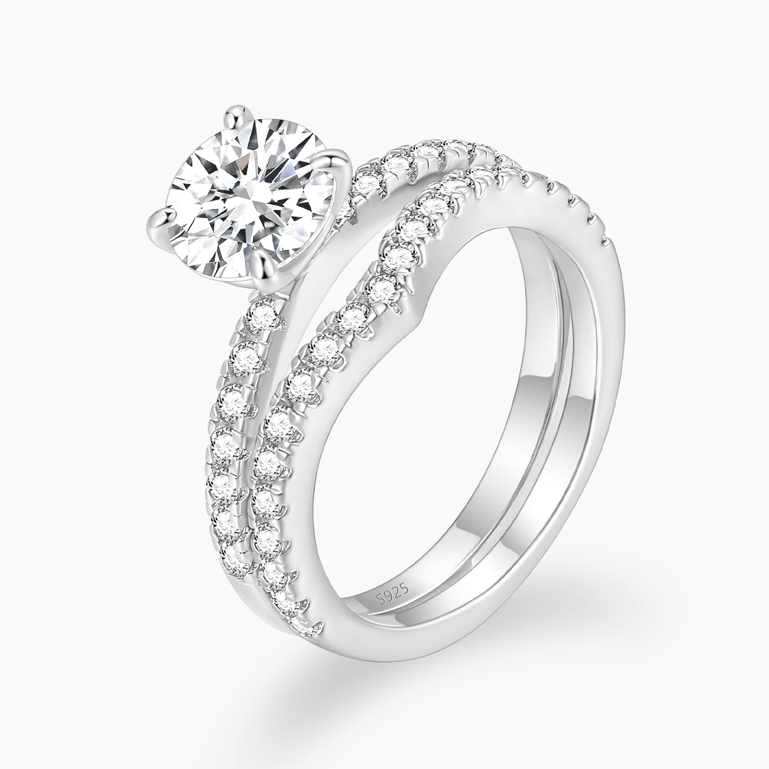 wedding band sets, fake bridal set rings, round engagement rings, travel wedding ring sets, cubic zirconia ring sets, cheap wedding ring sets, silver wedding rings for women, stackable ring