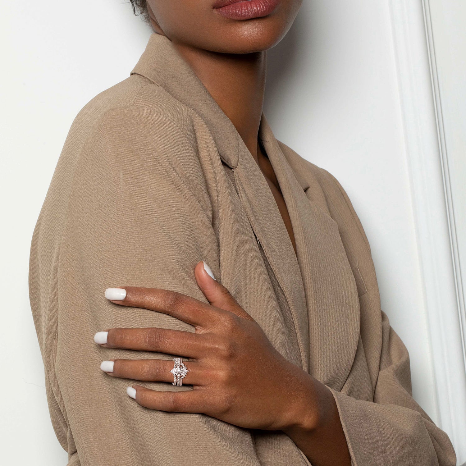 unique wedding ring sets, cheap wedding ring sets, marquise ring for women, silver marquise ring, cubic zirconia wedding rings, cz stones, affordable cz engagement rings, fake bridal set rings, wedding ring sets for him and her, cheap bridal ring sets, stackable rings