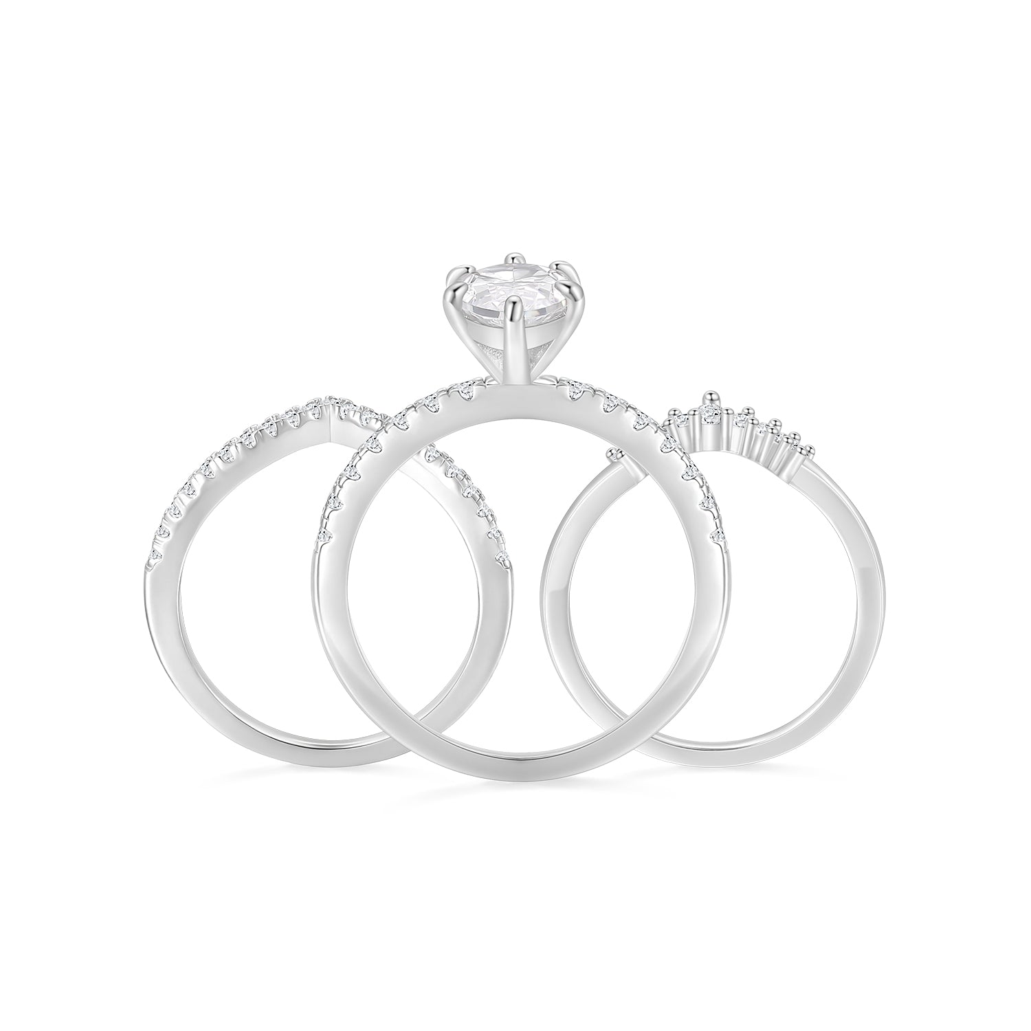 cheap wedding ring sets, marquise ring for women, silver marquise ring, cubic zirconia wedding rings, cz stones, affordable cz engagement rings, fake bridal set rings