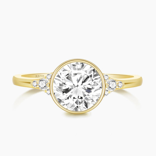 bezel engagement rings, round engagement rings, cubic zirconia wedding rings, round zirconia ring, cubic zirconia round ring, cubic zirconia engagement rings, cubic zirconia wedding rings, travel rings, fake diamond rings