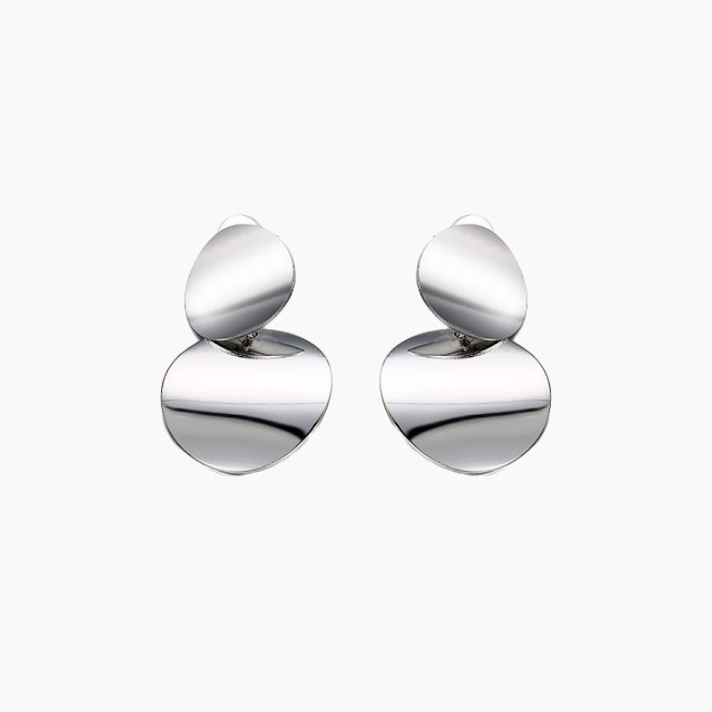 Sterling Silver Exaggerated Funky Earrings