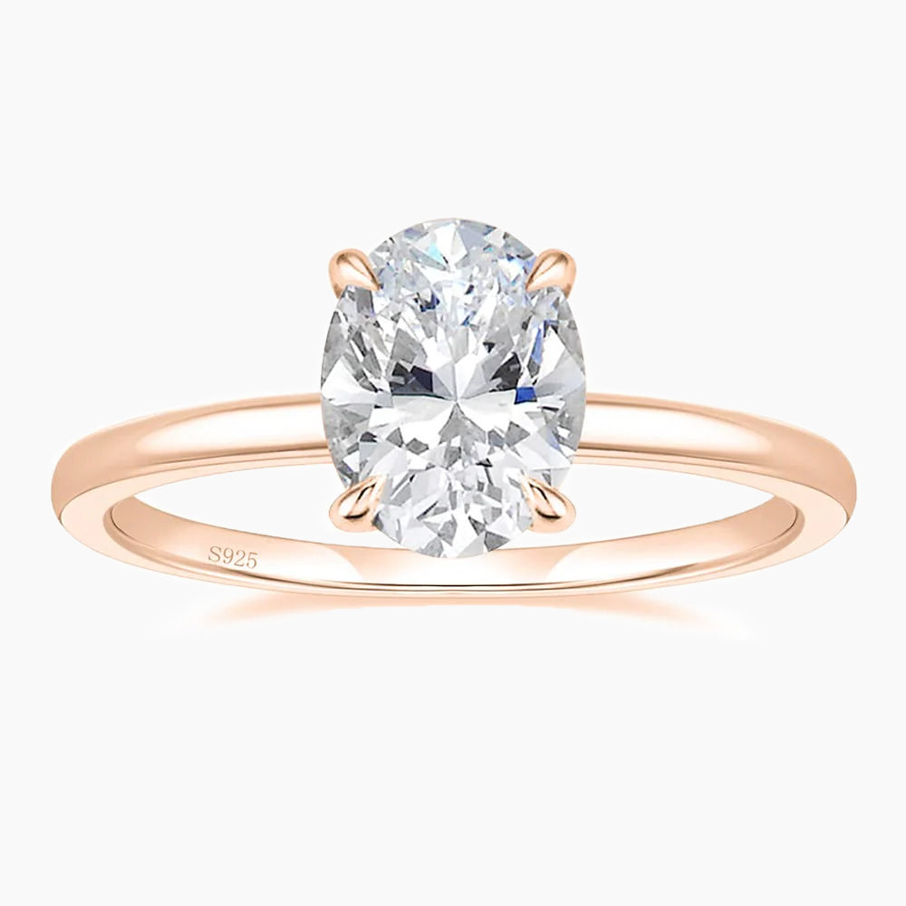 stylish engagement rings for her; women's rings; Eamti, 3ct oval cut ring, oval cut cz ring, stunning cubic zirconia ring, affordable wedding rings, luxury wedding ring under $50, rose gold wedding rings under $50, cubic zirconia engagement rings, cubic zirconia wedding rings