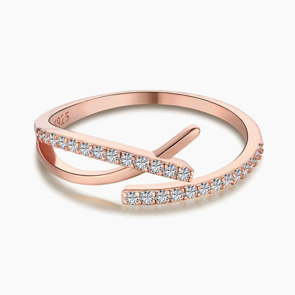 rose gold rings, cubic zirconia wedding rings, cheap womens wedding ring under $50