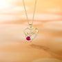 mom necklace, heart necklace, station necklace, layered necklace, cz necklace, dainty necklace, sterling silver necklaces, cz stones