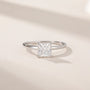 princess cut ring, travel ring under $50, cheap wedding under $50, cheap cubic zirconia rings, silver cz ring, cheap cubic zirconia engagement ring, princess ring