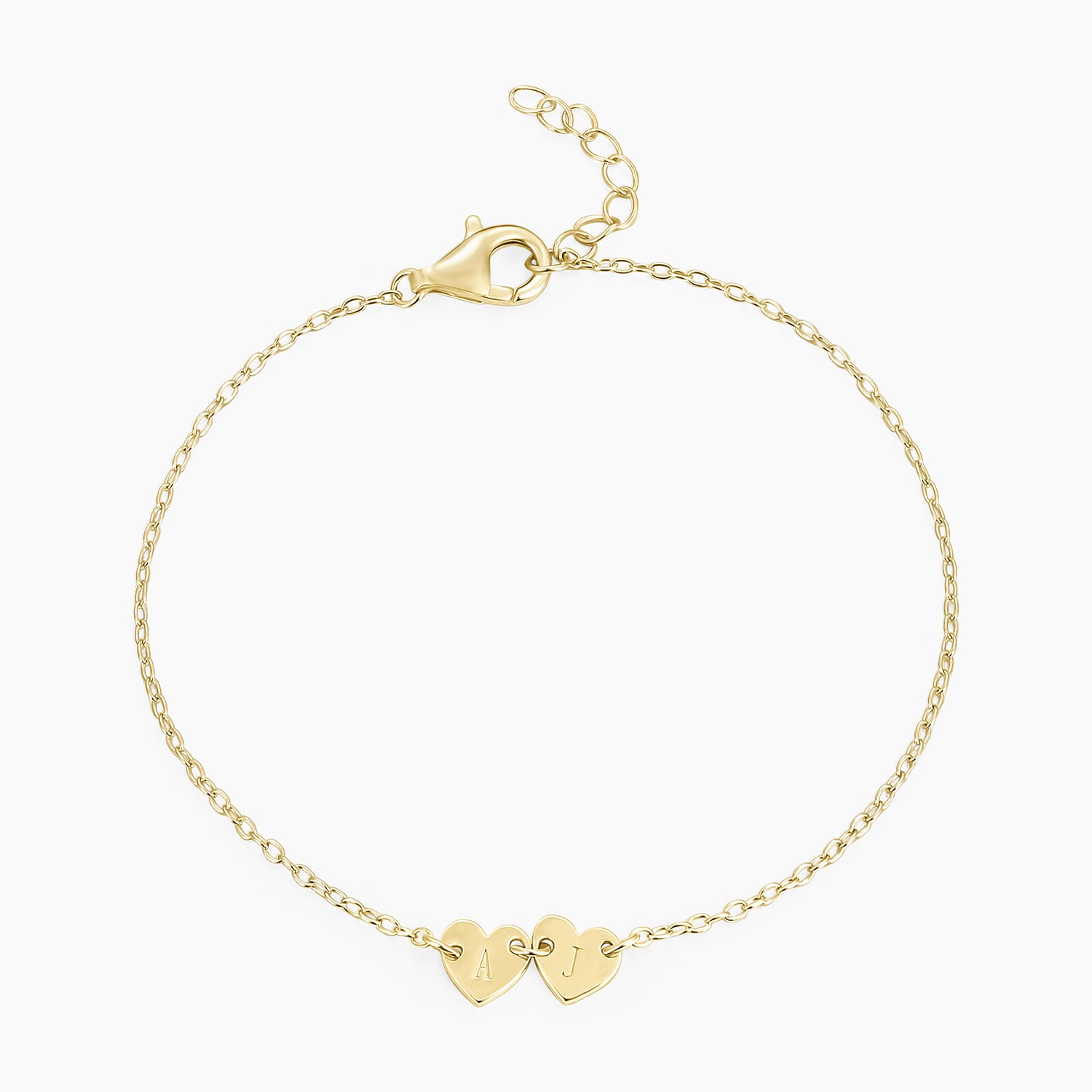 letter bracelet, heart bracelet, silver bracelet, initial bracelets