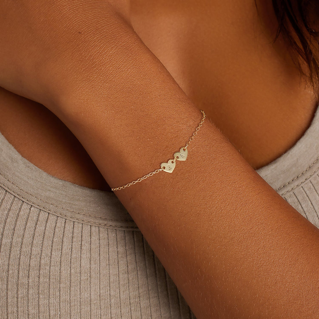 letter bracelet, heart bracelet, gold bracelet, initial bracelets