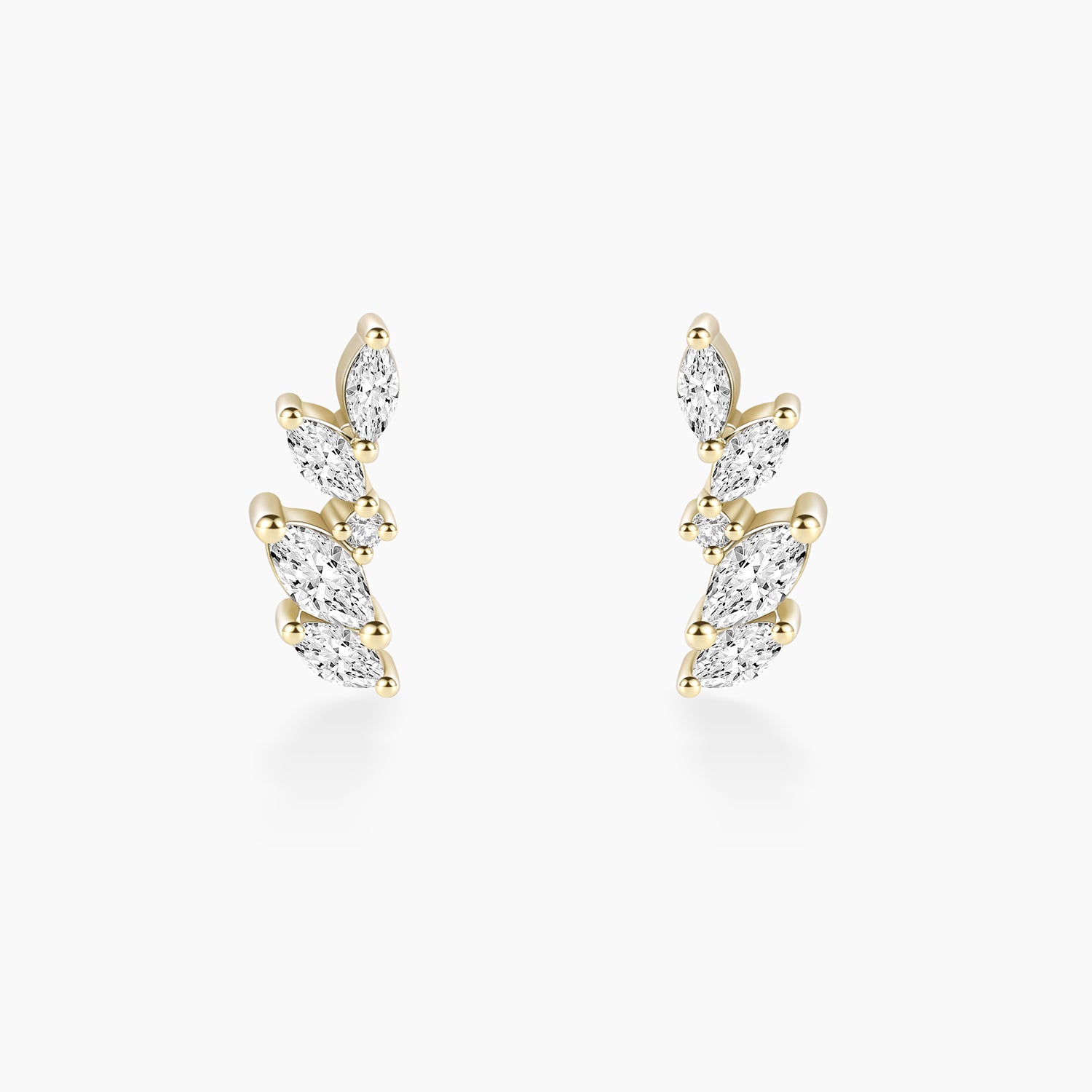 silver earrings studs, sterling silver cubic zirconia earrings, cubic zirconia earrings, cute earrings, earrings backs, hypoallergenic stud earrings