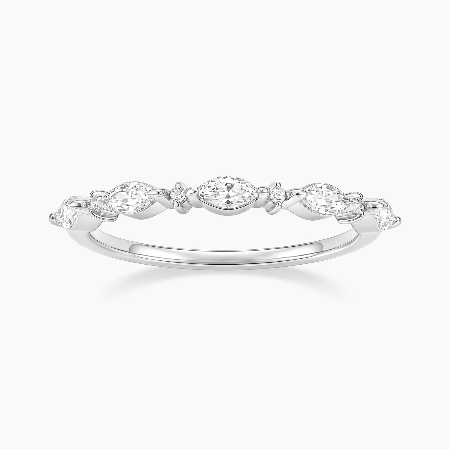 marquise ring, marquise wedding ring, dainty rings,  stackable ring, wedding wedding bands, half eternity ring, her and her promise rings, travel wedding bands, cz ring, wedding rings cz, eamti rings, cheap wedding rings under $50, copper ring