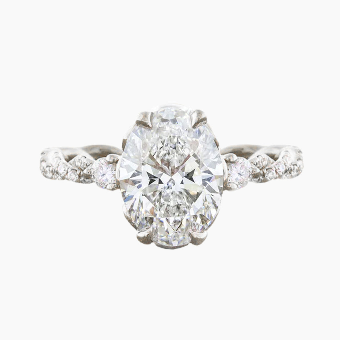 sterling silver rings, twisted gemstone rings, Eamti, cubic zirconia ring, stackable ring, affordable jewelry for woman, cheap ring under $50
