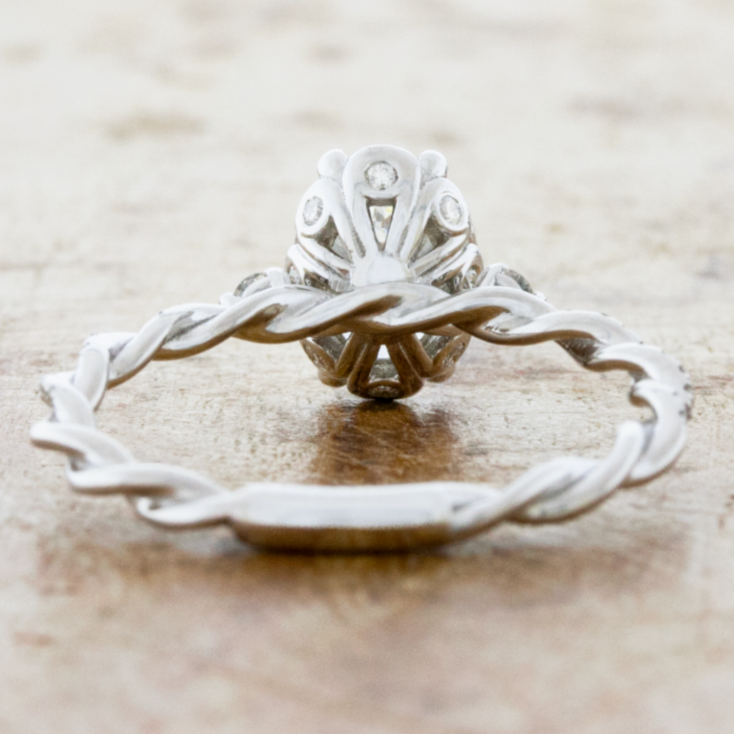 sterling silver rings, twisted gemstone rings, Eamti, cubic zirconia ring, stackable ring, affordable jewelry for woman, cheap ring under $50