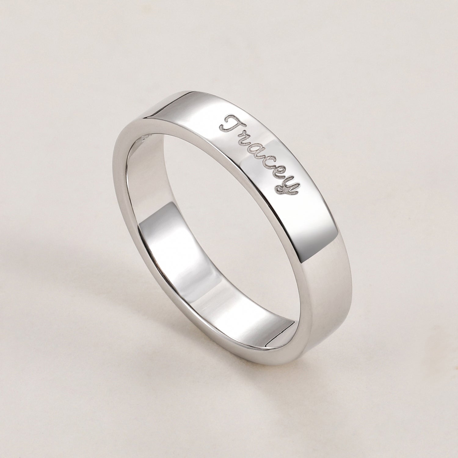 personalized ring, engraved ring, name ring