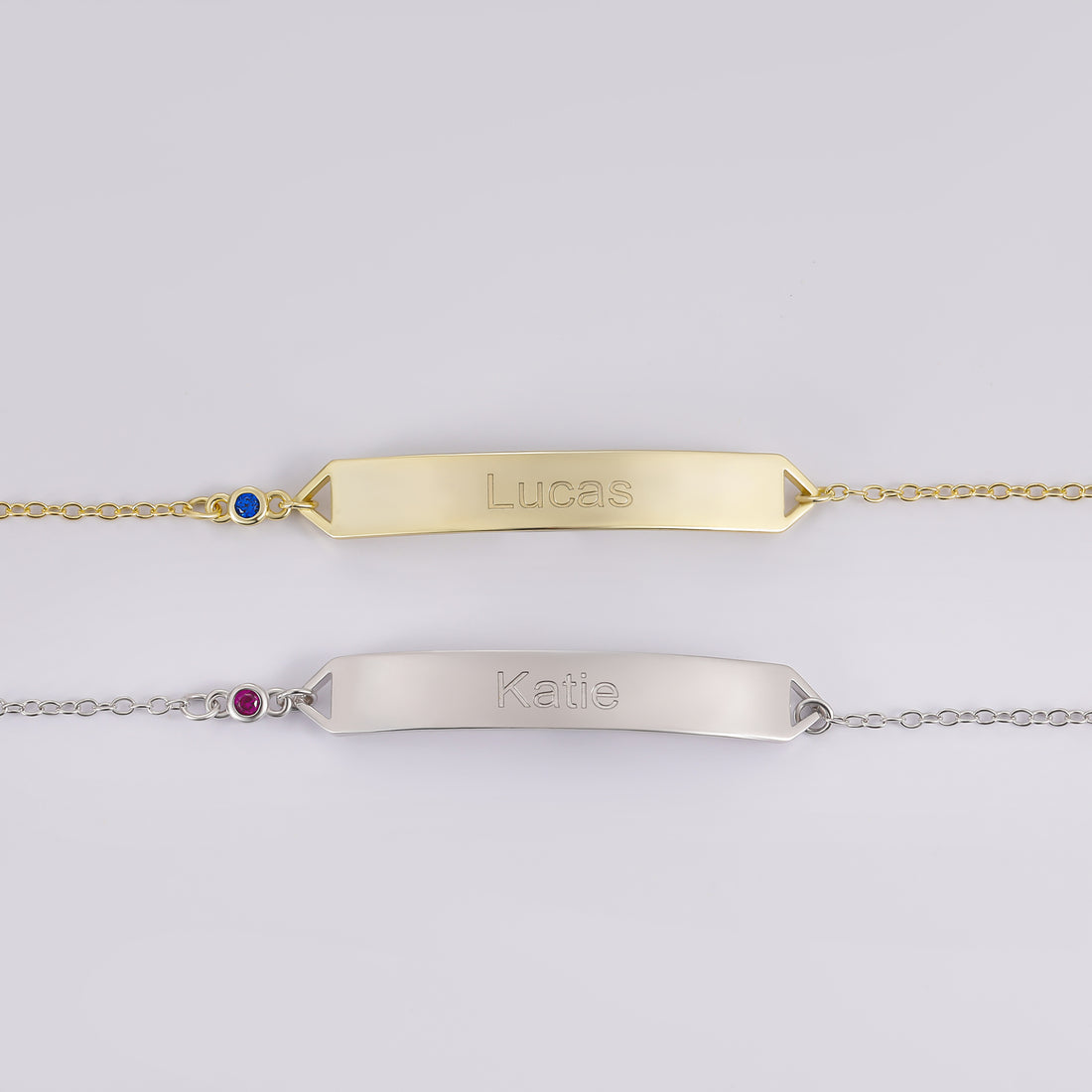 name bracelet, birthstone bracelet, stacking bracelets