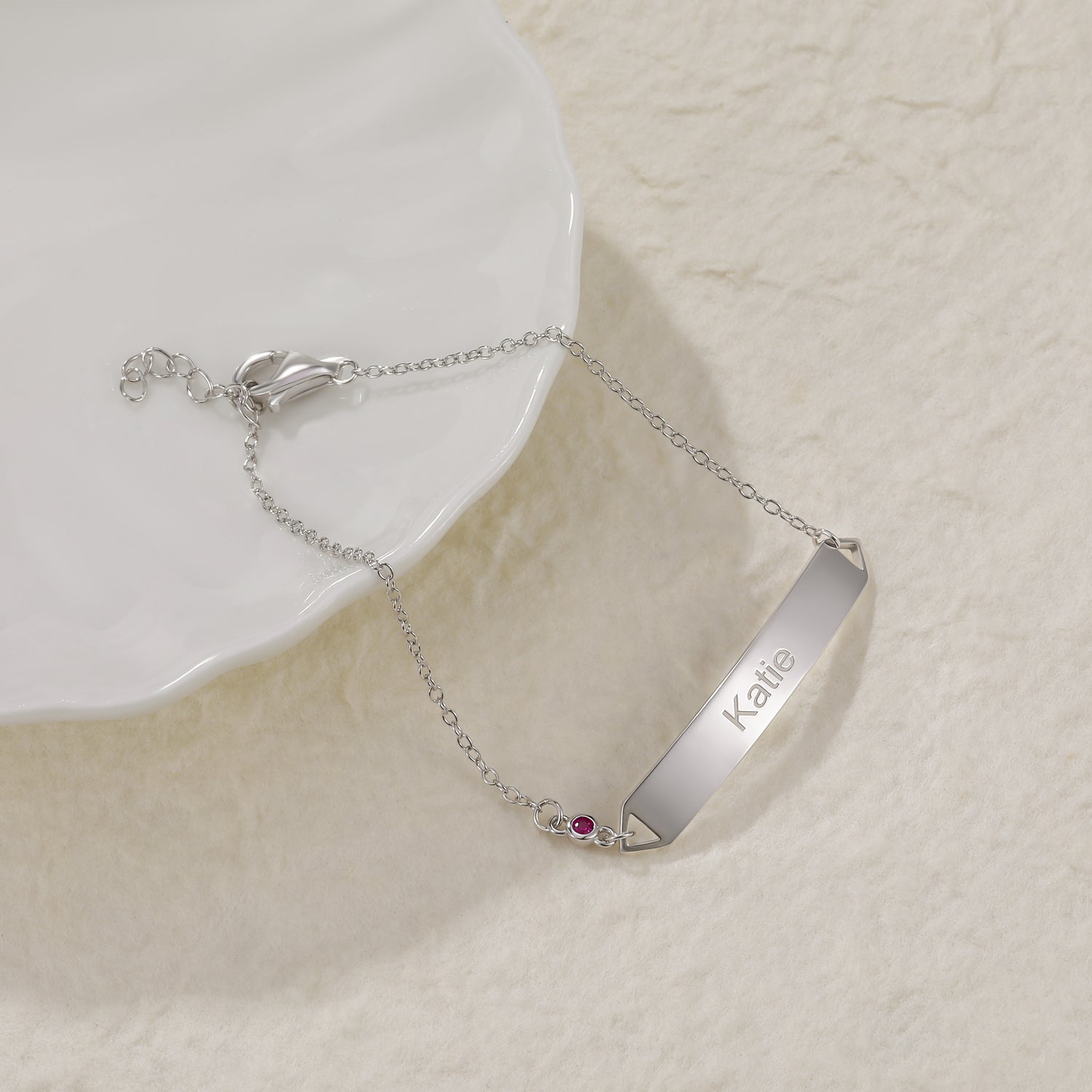 silver bracelet, adjustable bracelet, name bracelet