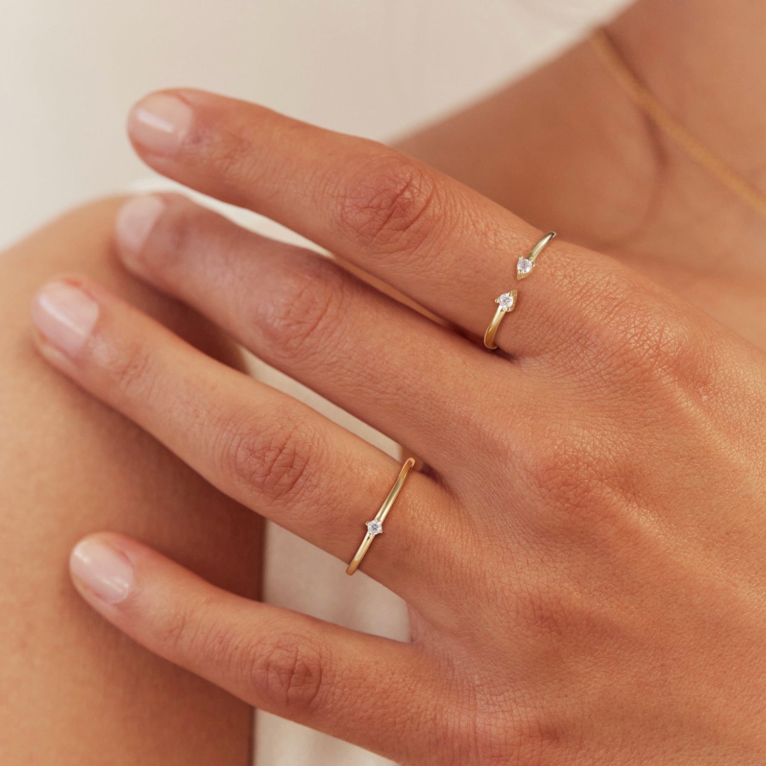 moissanite rings, moissanite engagement rings, danity rings, minimalist rings, tiny ring, pinky rings, silver rings for women, affordable moissanite engagement rings