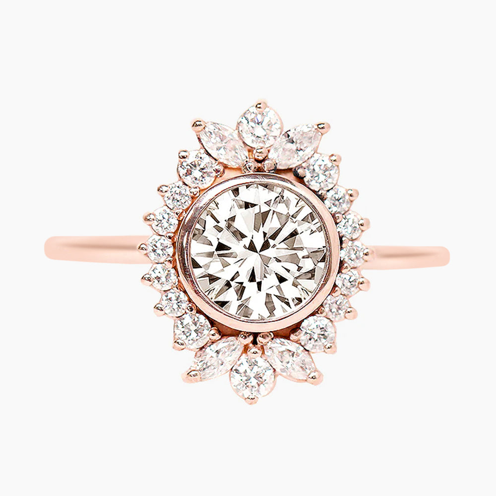 round cut engagement rings, round wedding rings, 1 carat wedding rings, silver wedding rings for women, sterling silver engagement rings