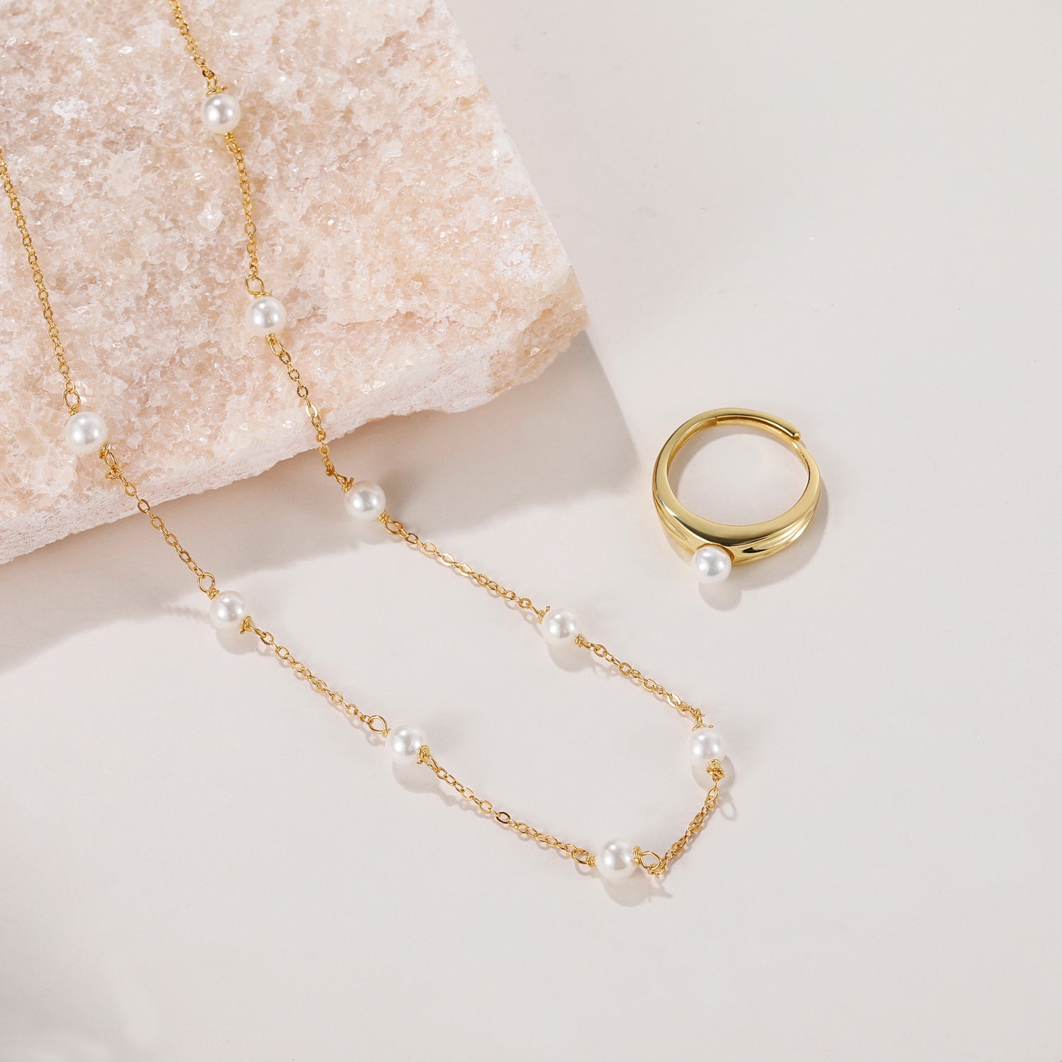 freshwater pearl necklace, fake pearl necklace, pearl necklace for brides, pearl jewelry set