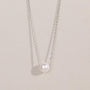 single pearl necklace, freshwater pearl necklace, pearl pendant necklace, freshwater cultured pearls necklace, 925 sterling silver chain,pearl pendant necklace, single pearl necklace