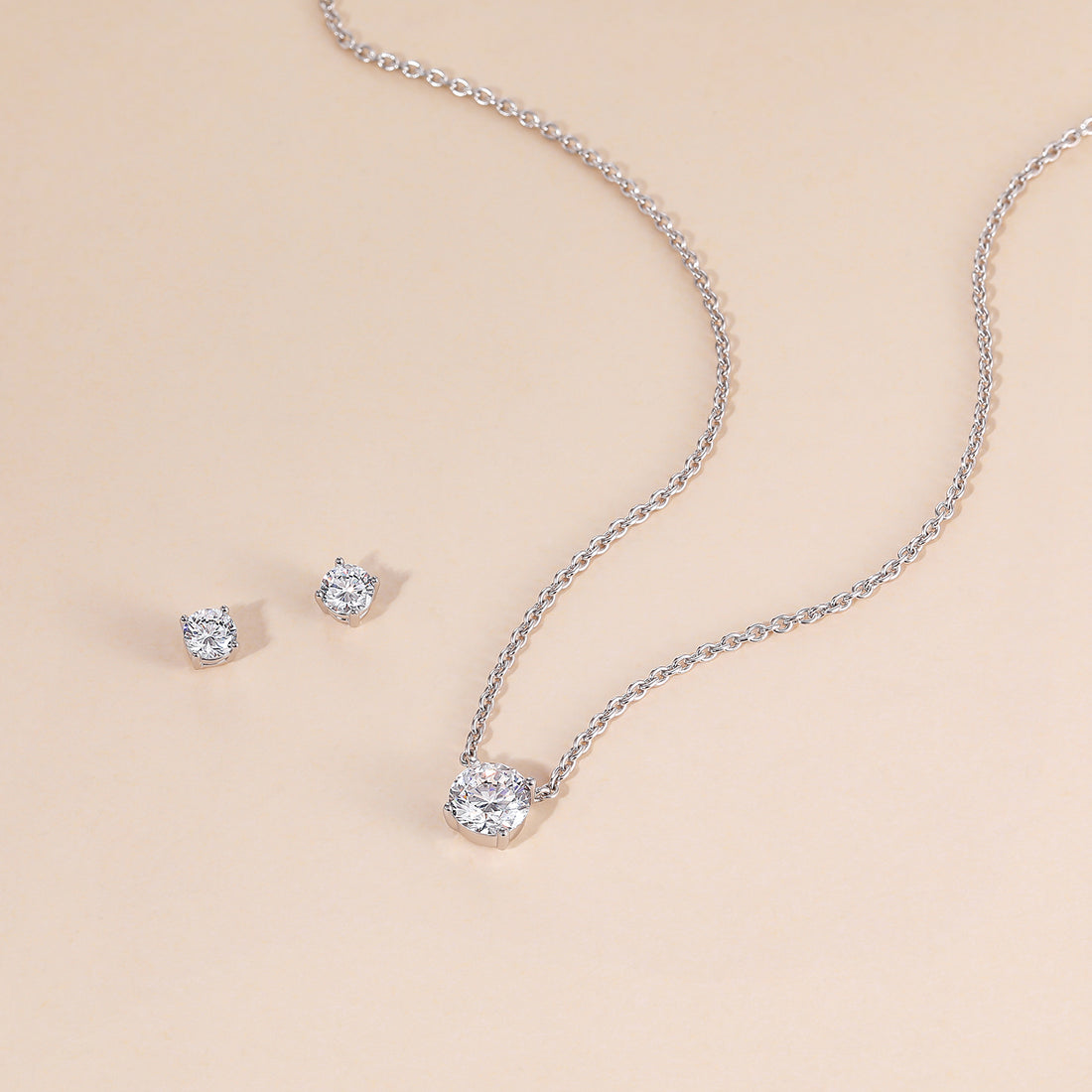 necklace and earrings set, bridal set, cz wedding sets, sets bridal jewelry, solitaire necklace for women, sterling silver necklace, silver gemstone necklace, cubic zirconia, stud earrings, wedding jewelry sets, wedding jewelry sets for bride, wedding jewelry sets for bride, affordable wedding ring set, cz wedding sets, set bridal