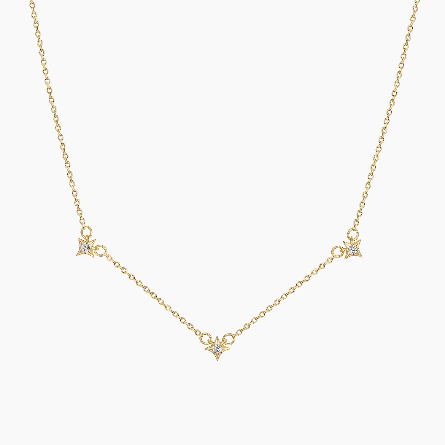 Gold Plated, Birthstone Necklace, Layered Necklace, Personalized Necklace, Delicate Necklace, Dainty Necklace, Affordable Jewelry, Star Necklace