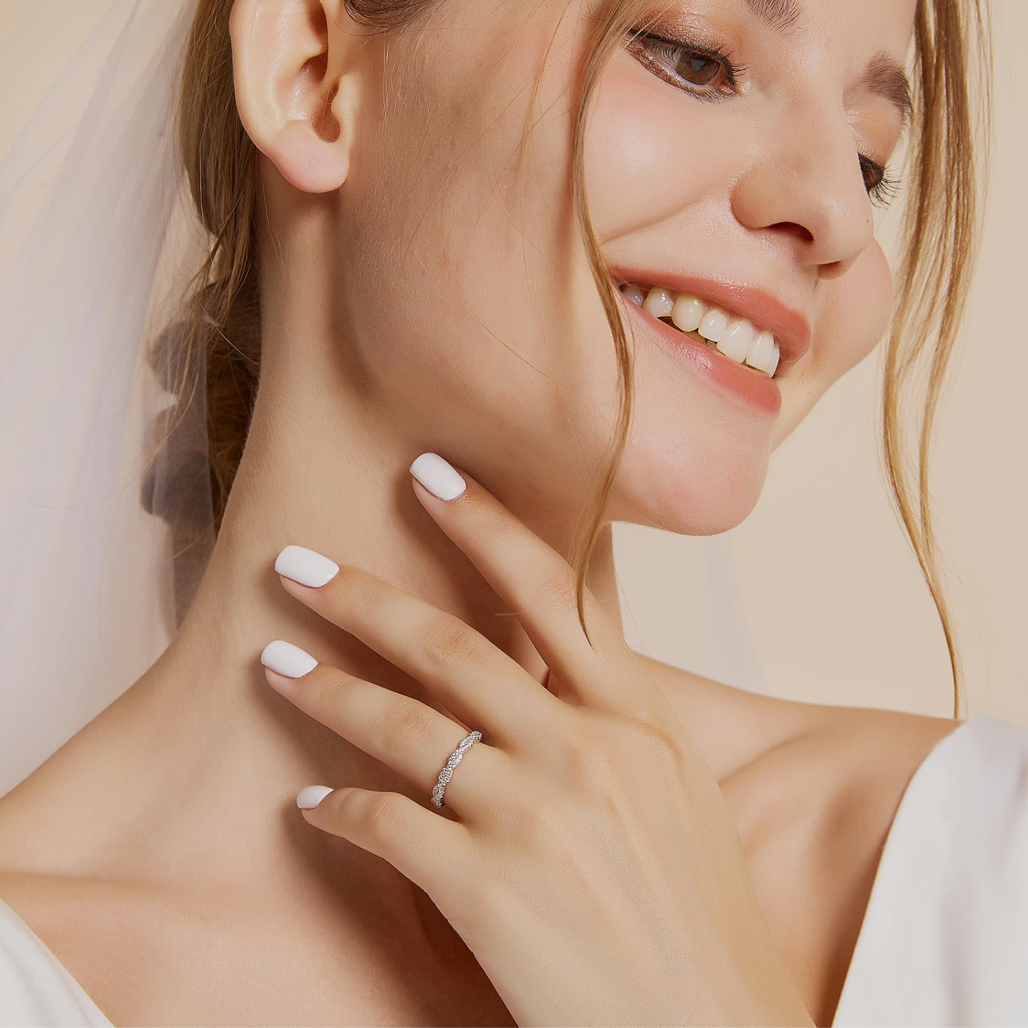 classic engagement rings, twisted rope half eternity rings, woven ring, stackble ring, wedding band, affordable jewelry