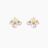 freshwater pearl earrings, pearl stud earrings, fresh pearl earrings for women, three pearl stud earrings, pearl earrings, silver pearl earrings
