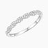 classic engagement rings; twisted rope half eternity rings; Eamti; woven ring