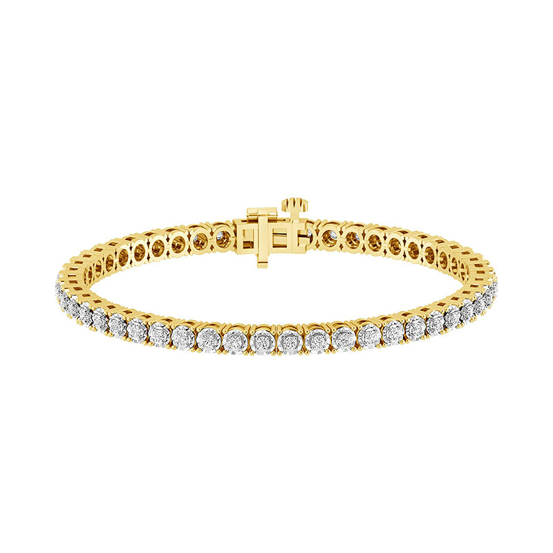 925 silver bracelet; tennis bracelet; Eamti;