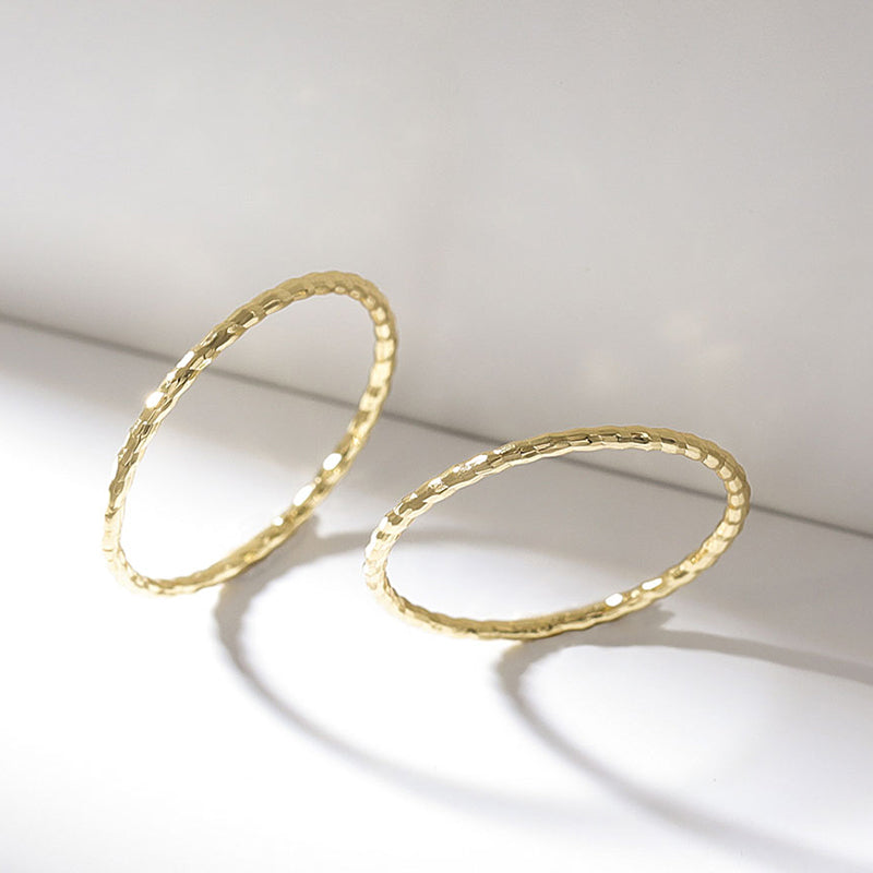 gold plated rings; simple wedding bands; Eamti;