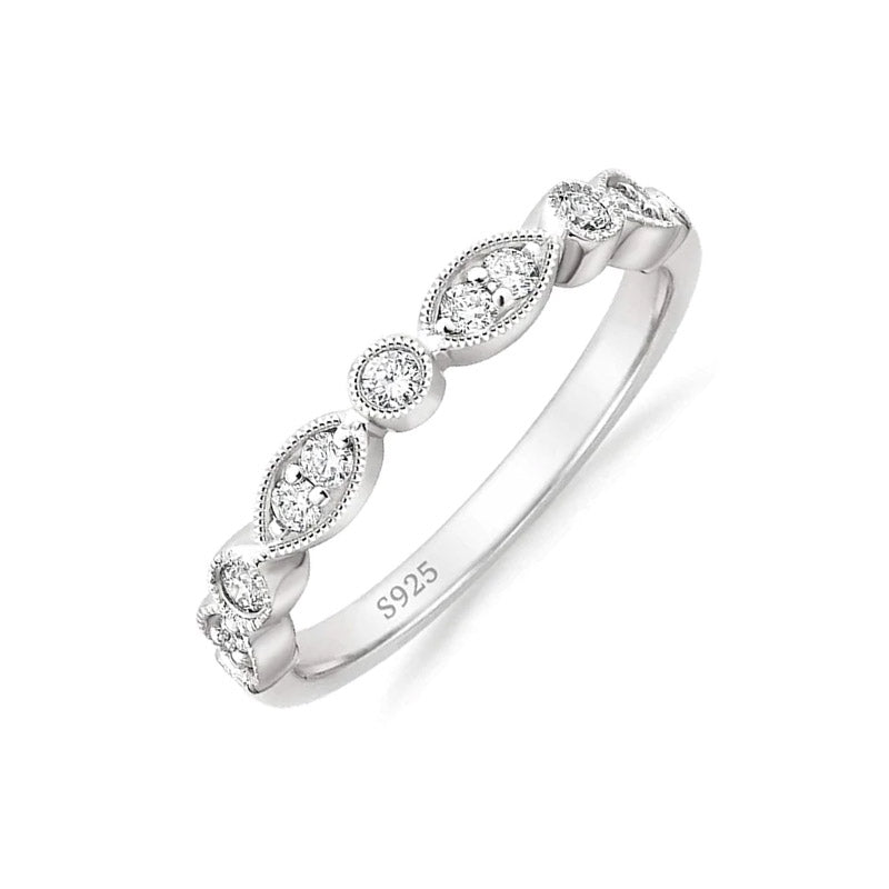 womens eternity ring, sterling silver eternity band, cz engagement ring set, eternity bands, eternity band rings, eternity stackable ring, silver eternity ring, s925 eternity band
