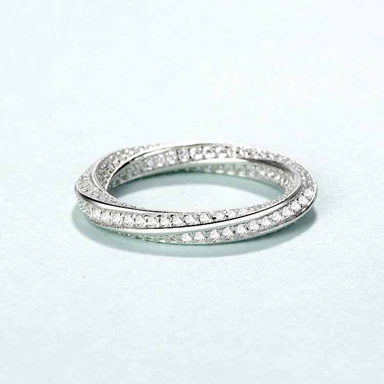 sterling silver rings, twisted gems ring, silver twist ring, wedding band for men, mens wedding band ring under $50