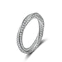 sterling silver rings, twisted gems ring, silver twist ring, wedding band for men, mens wedding band ring under $50