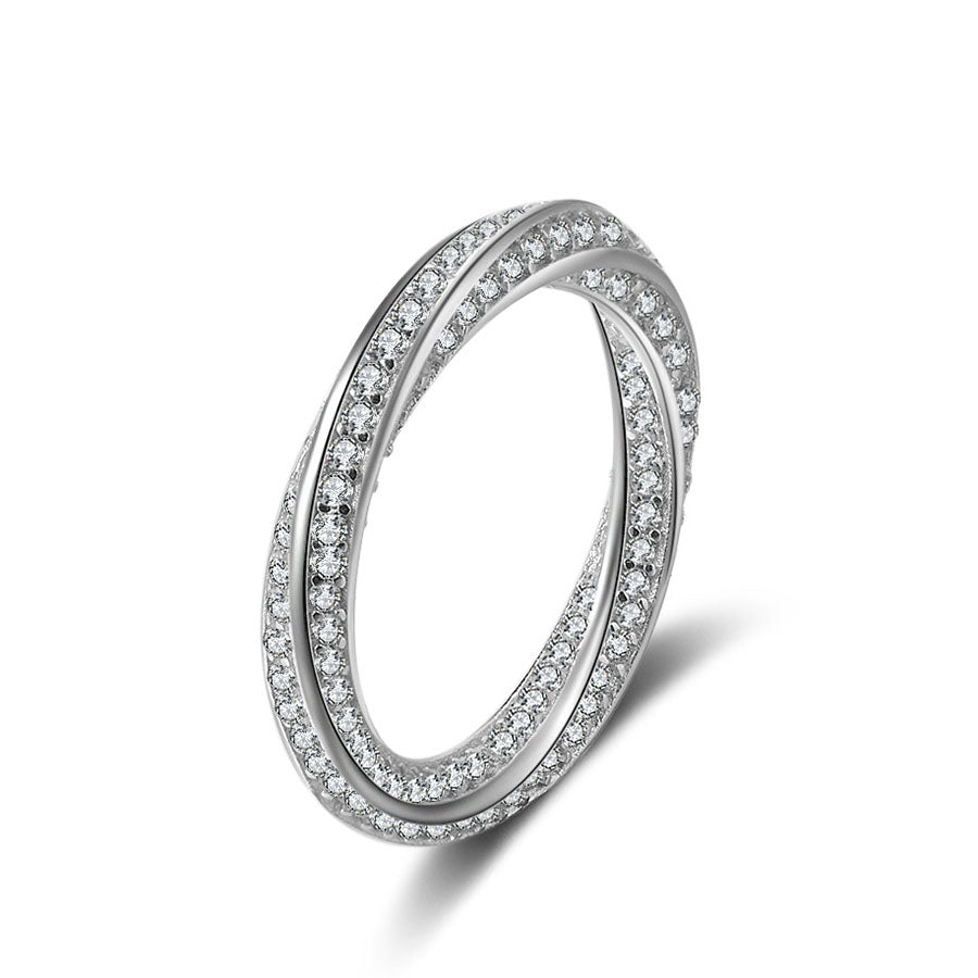 sterling silver rings, twisted gems ring, silver twist ring, wedding band for men, mens wedding band ring under $50