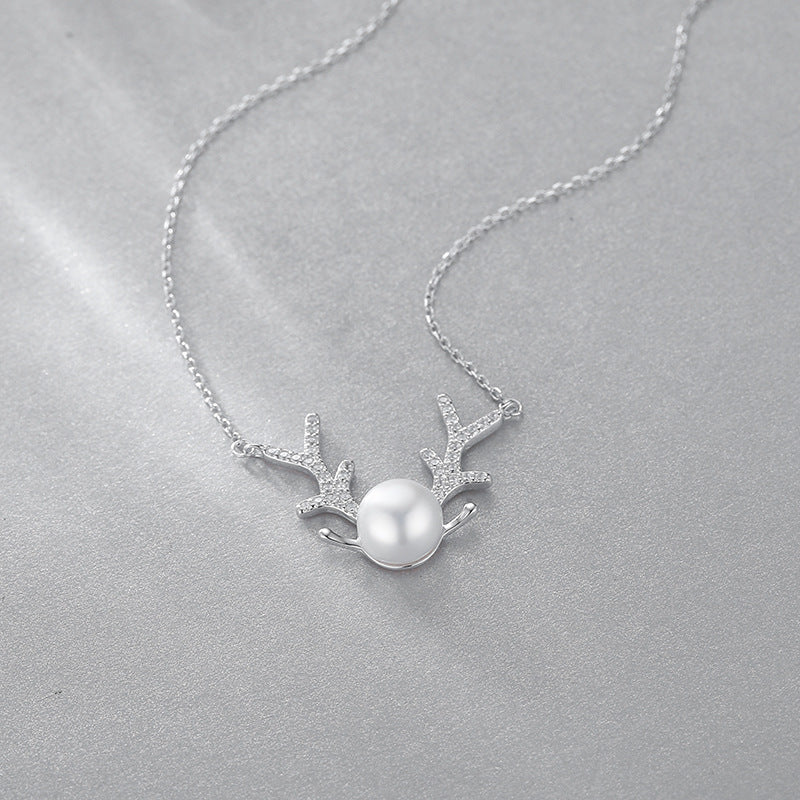 freshwater pearl necklace, fake pearl necklace, single pearl necklace, pearl pendant