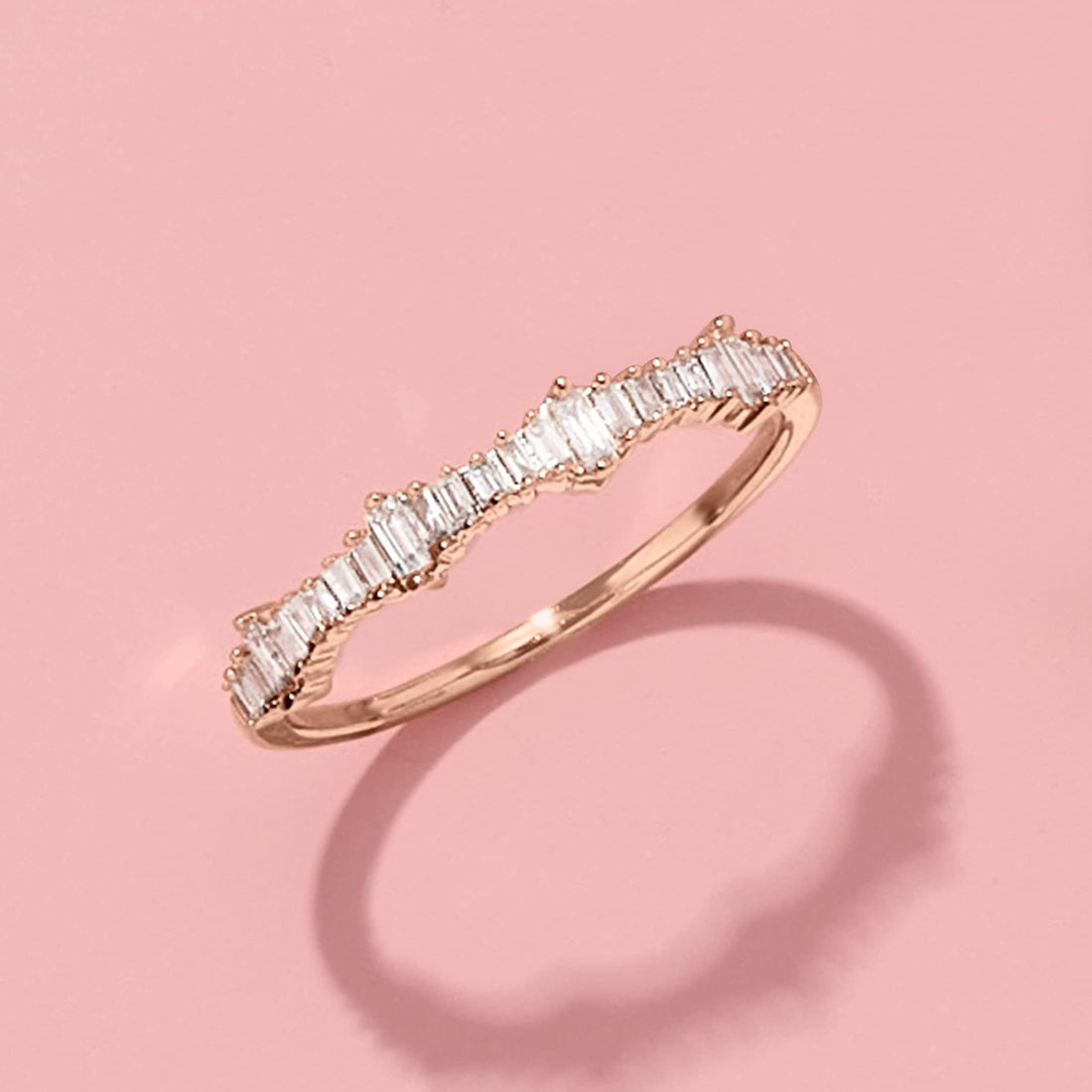 Baguette Gemstone Ring