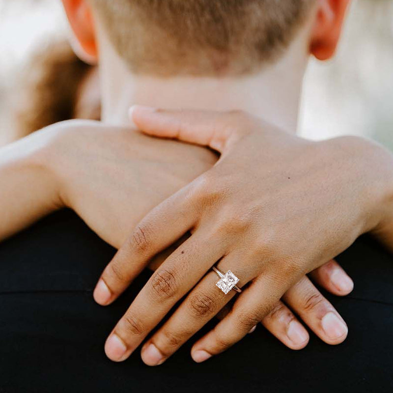 radiant cut engagement rings, radiant cut, radiant diamond, radiant cut diamond ring, radiant cut ring, radiant diamond ring, 3 carat radiant cut diamond ring, cubic zirconia engagement rings, cubic zirconia wedding rings