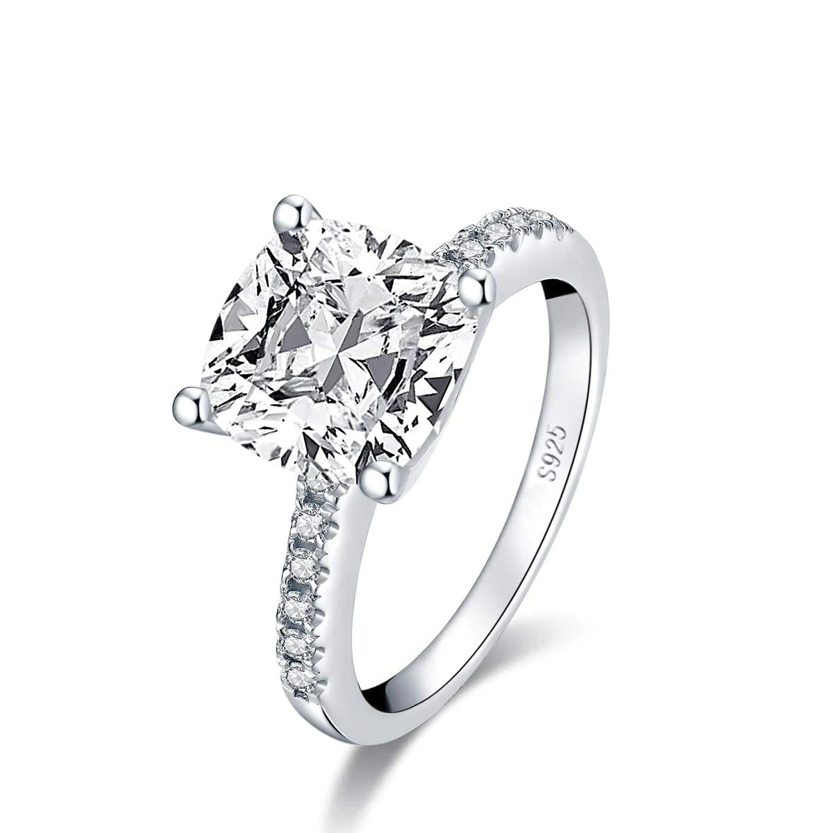 princess cut ring, travel ring under $50, cheap wedding under $50, cheap cubic zirconia rings, silver cz ring, cheap cubic zirconia engagement ring, princess ring
