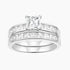 wedding ring sets, cheap wedding ring sets, cz rings, cubic zirconia engagement rings, princess cut bridal set rings