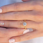 round cut engagement rings, round wedding rings, 1 carat wedding rings, silver wedding rings for women, sterling silver engagement rings